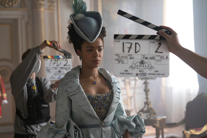 India Amarteifio as Young Queen Charlotte