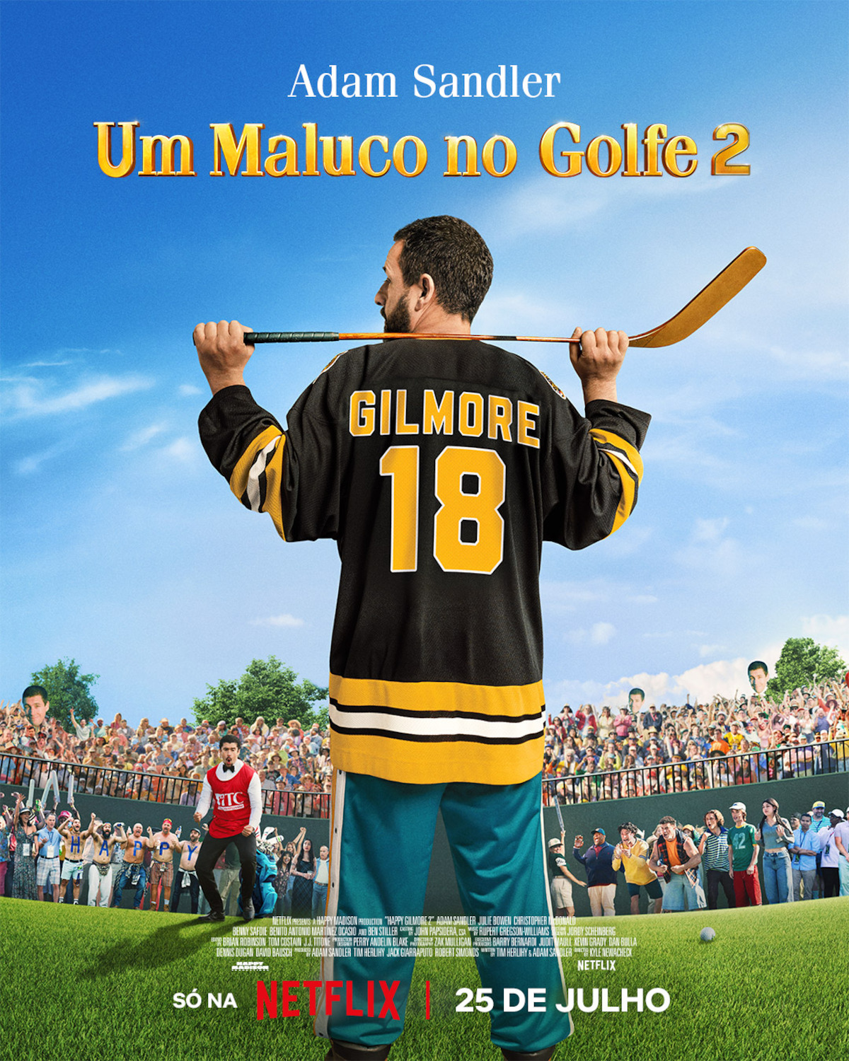 Arte principal de 'Um Maluco no Golfe 2'