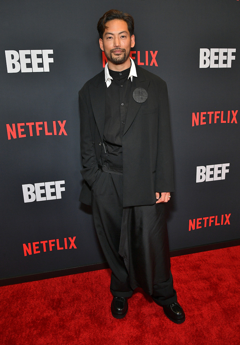 Joseph Lee at the BEEF premiere.