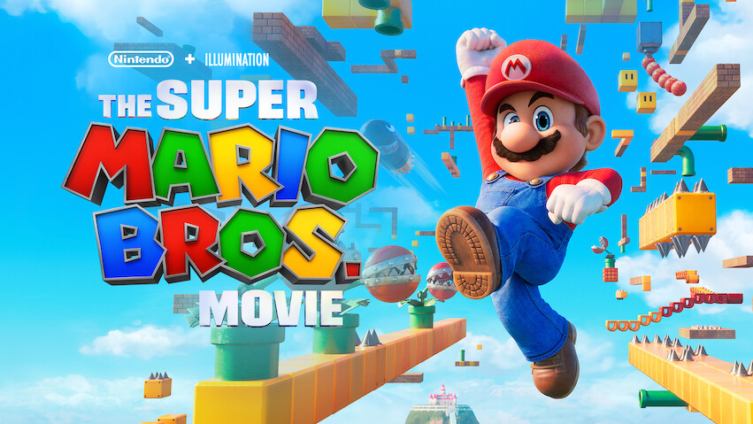 Quando o filme do SUPER MARIO BROS. vai chegar na NETFLIX? 