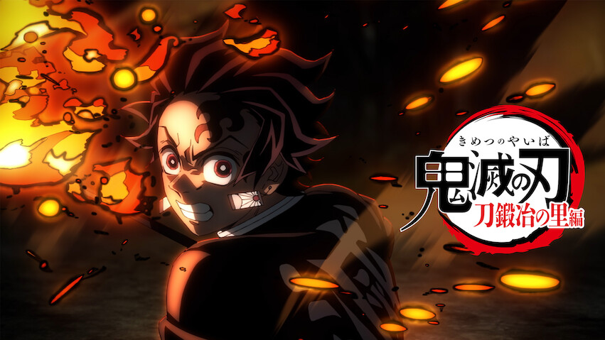 Demon Slayer: Kimetsu No Yaiba Swordsmith Village Arc at #8 for