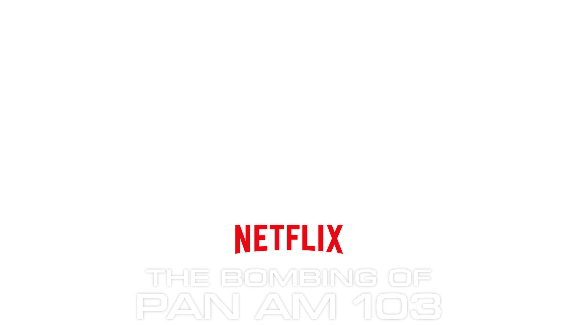 The Bombing of Pan Am 103 key art