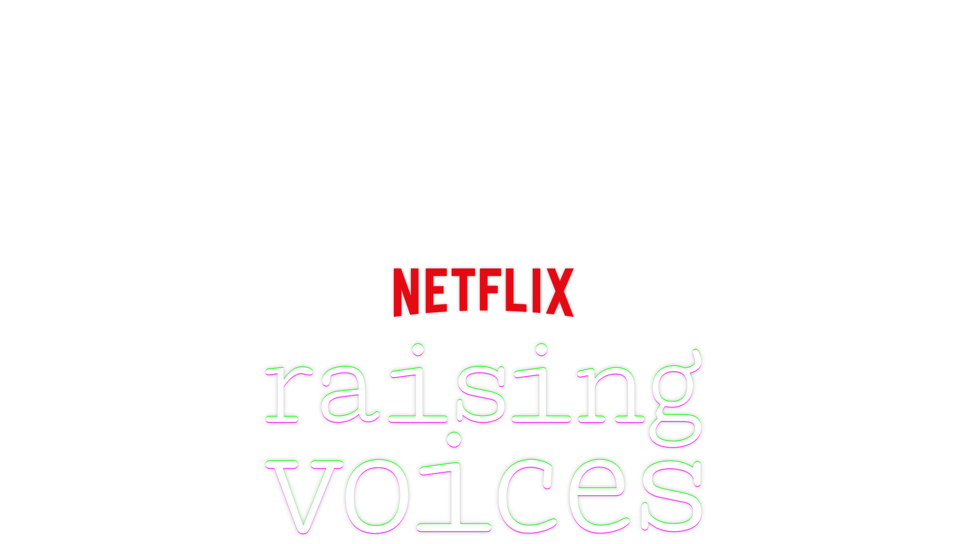 Raising Voices Title Art