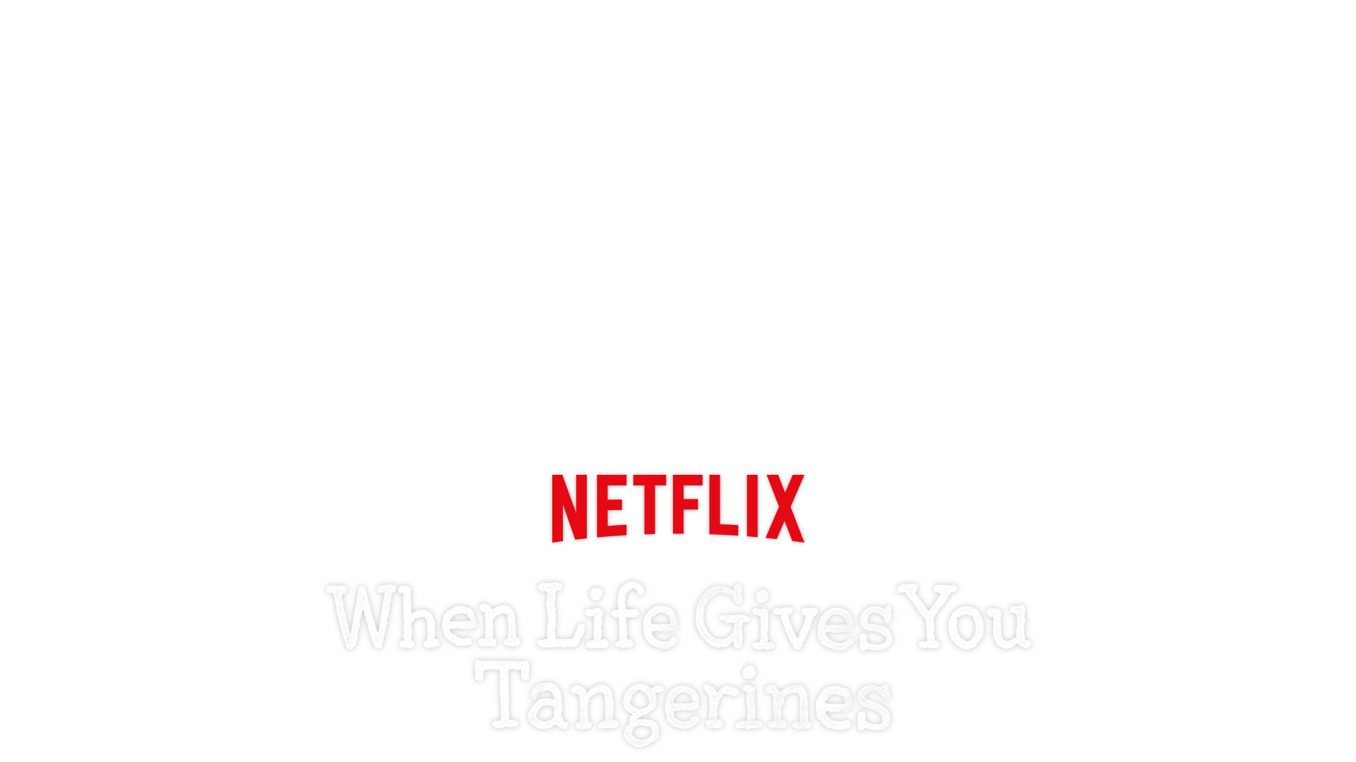 When Life Gives You Tangerines key art - A man in a green tracksuit and a woman stand at a vegetable stand