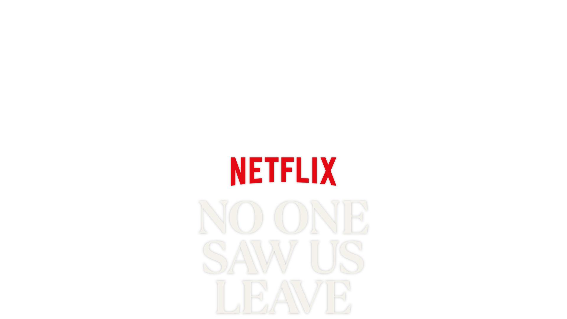 No One Saw Us Leave - A mother hugging two children