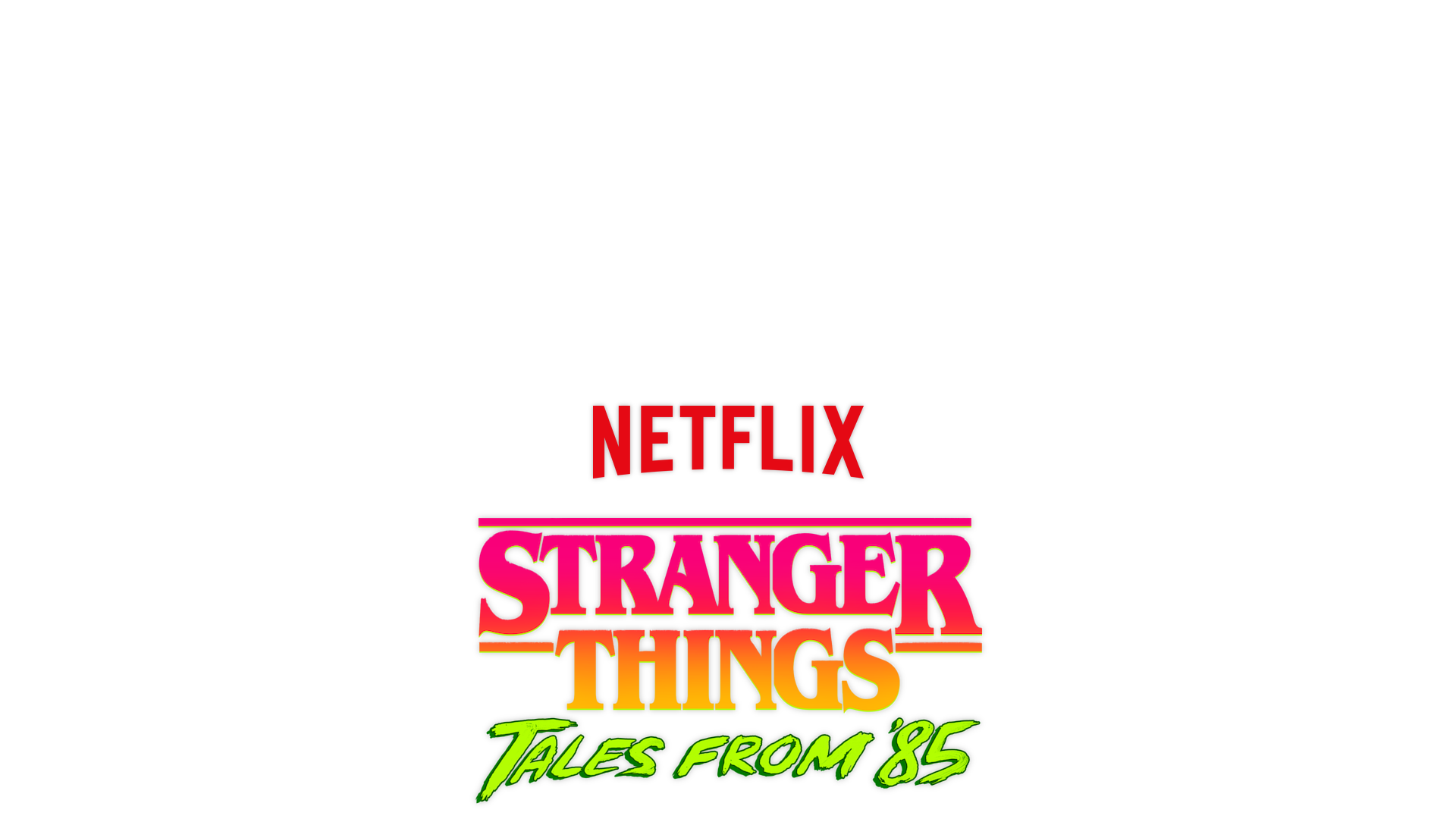 Stranger Things: Tales From '85: Season 1 key art