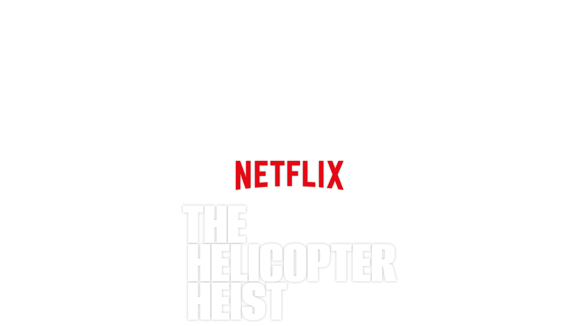 The Helicopter Heist Title Art