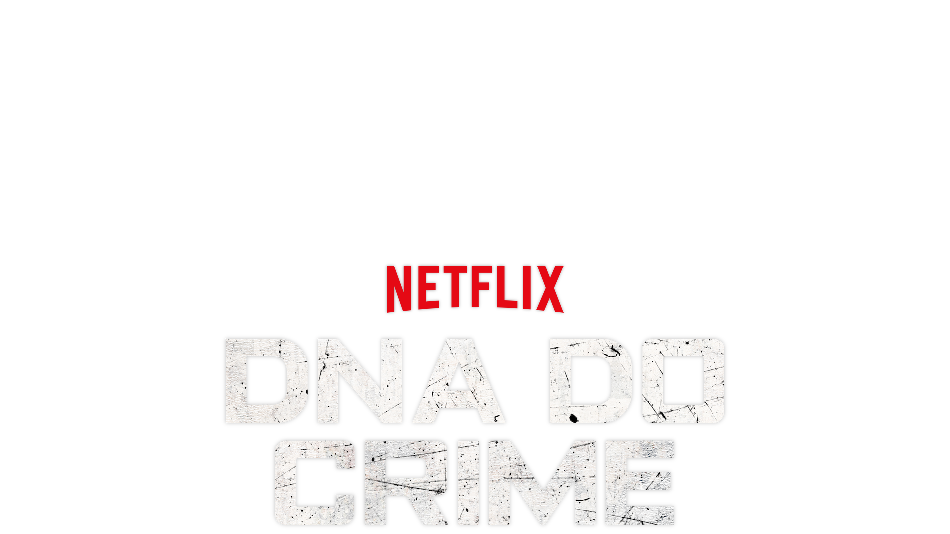 Key art para 'DNA do Crime' mostra três policiais no centro de uma montagem nas cores azul e vermelho