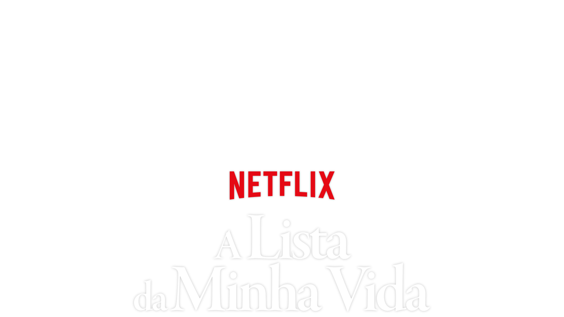 The Life List key art - Sofia Carson on a subway train holds a list up in her hand. 