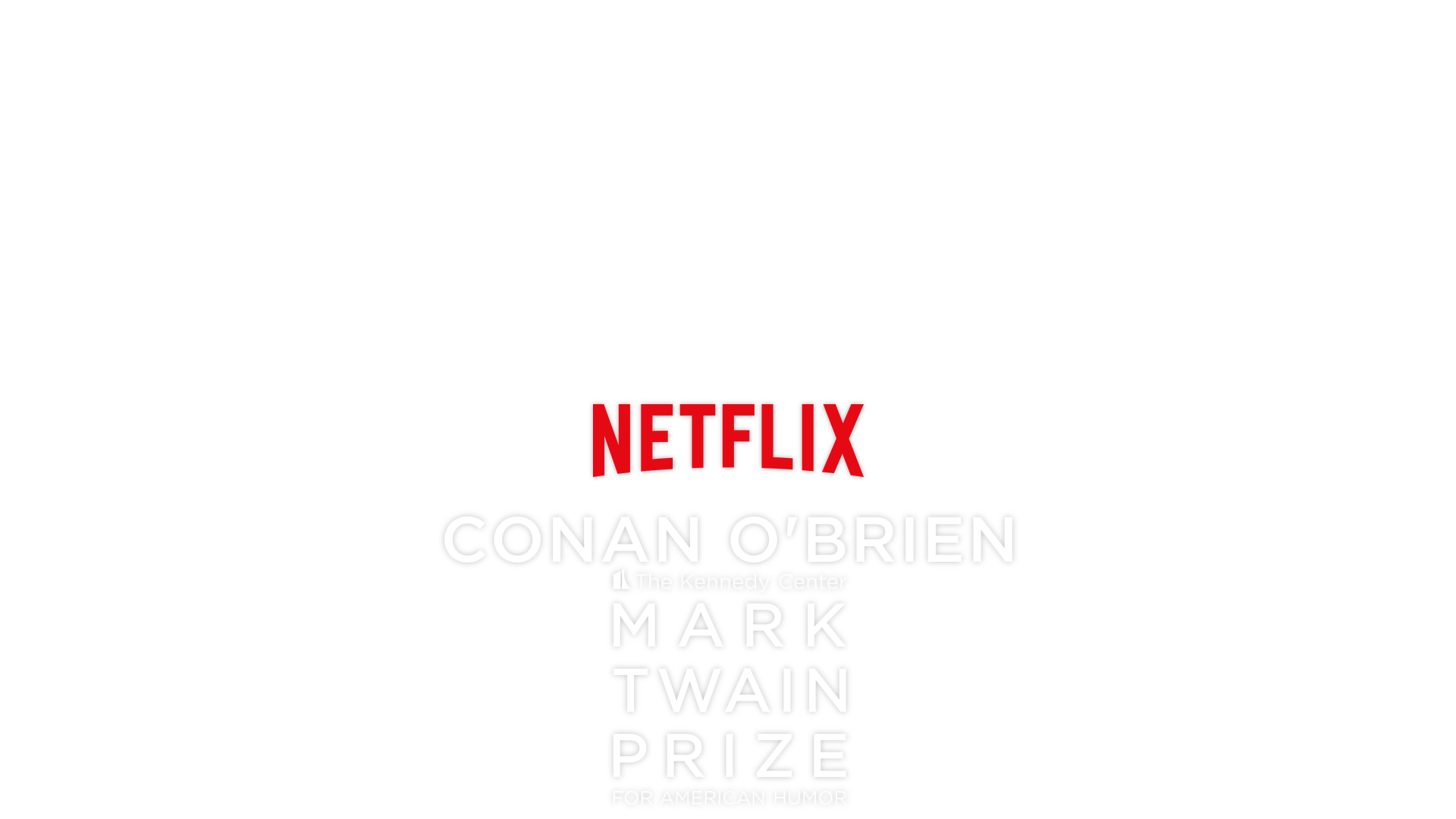 Conan O'Brien on stage at The Kennedy Center