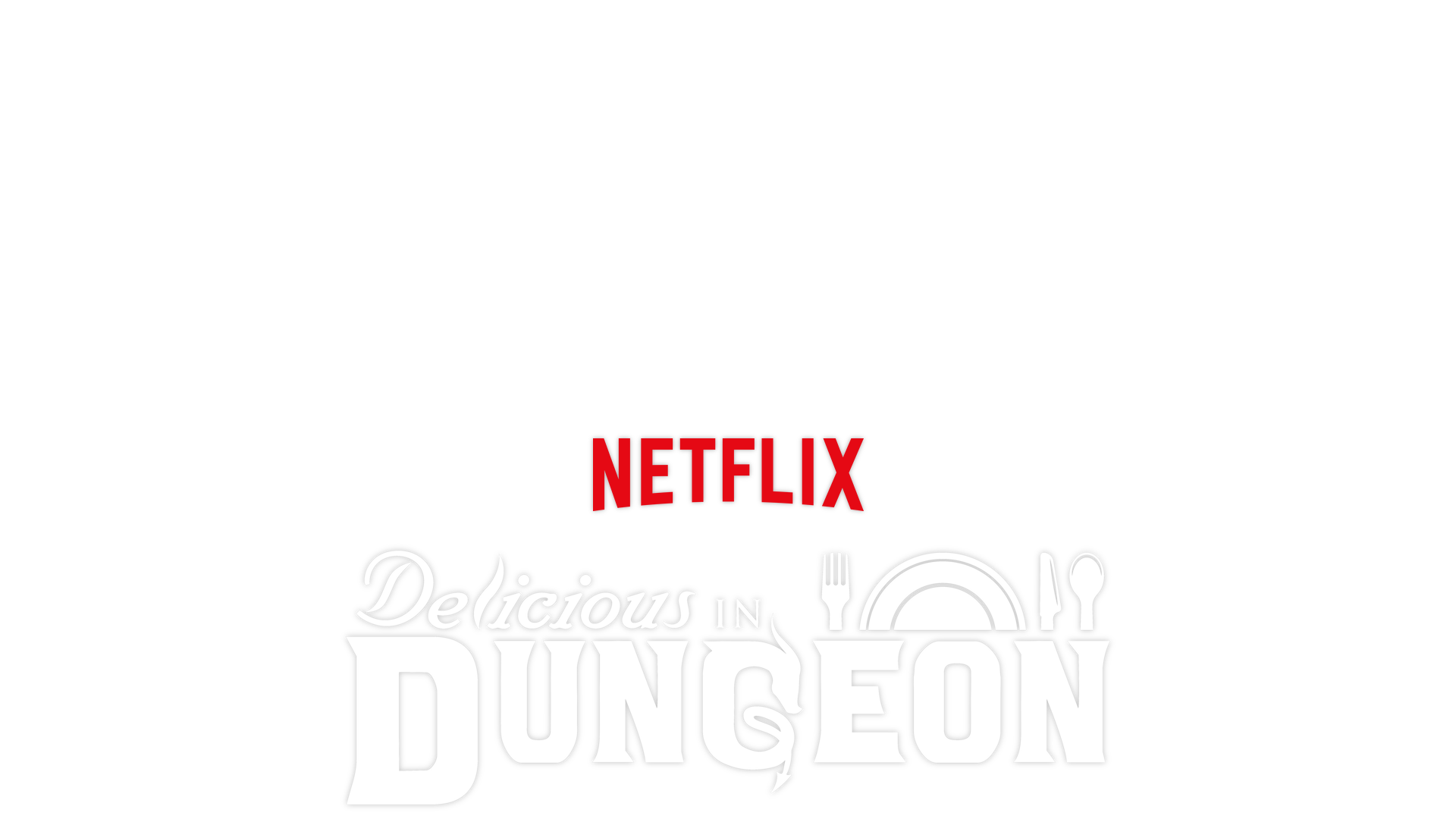 Delicious in Dungeon Title Art