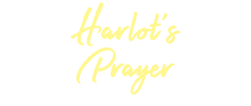 Harlot's Prayer