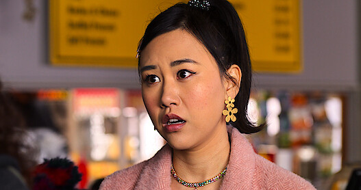 A video of Eleanor and Trent deceiving each other in Never Have I Ever S3E3