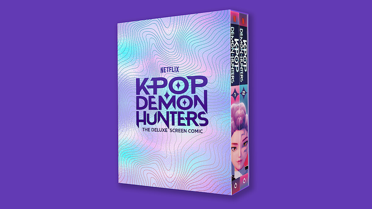 Your First Look at KPop Demon Hunters: The Official Screen Comic Boxed Set