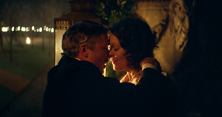 Aunt Polly caught in the heat of the moment with Aberama Gold