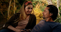 Alexandra Breckenridge as Mel Monroe and Martin Henderson as Jack on Virgin River Season 5