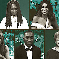 Whoopi Goldberg, Sofía Vergara, Javier Bardem, Jennifer Aniston, Mahershala Ali, Angela Lansbury, and Niecy Nash Betts