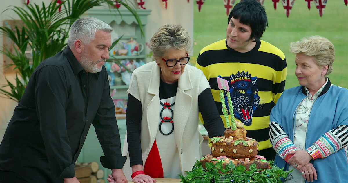 Prue Leith's Necklaces on 'The Great British Baking Show