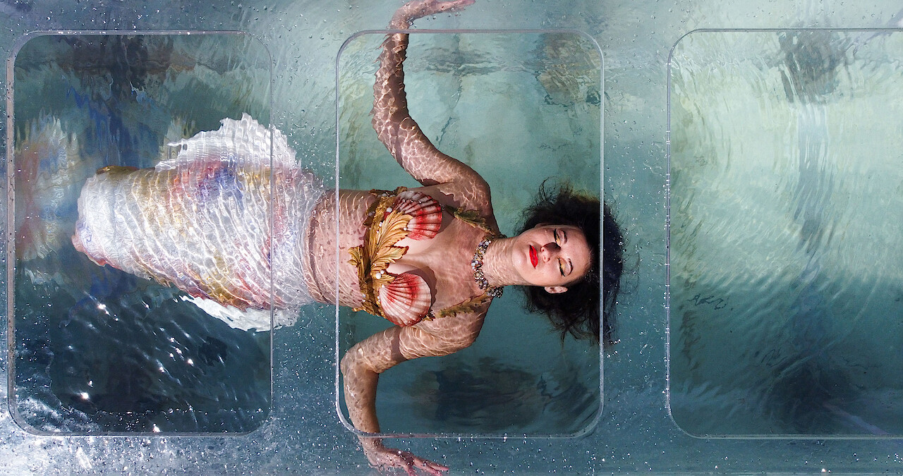 Mermaid Kaitlin in MerPeople.