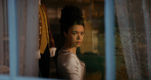  India Ria Amarteifio as Queen Charlotte