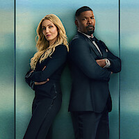 Cameron Diaz as Emily and Jamie Foxx as Matt in 'Back In Action'.