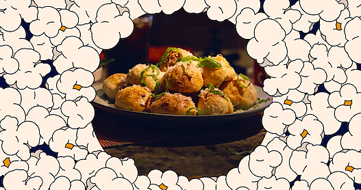 Surprise Pizza Poppers Recipe to Pair with ‘Love Is Blind’ Hero Image