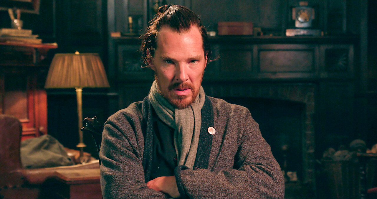 Card image: Benedict is a million miles away from Phil.