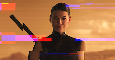 Sea Shimooka as Sophon in episode 103 of 3 Body Problem.