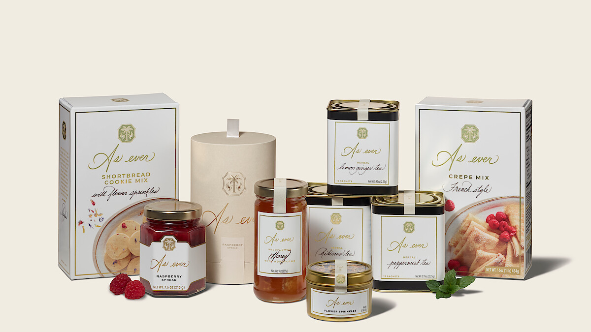 The first 'As Ever' product line.