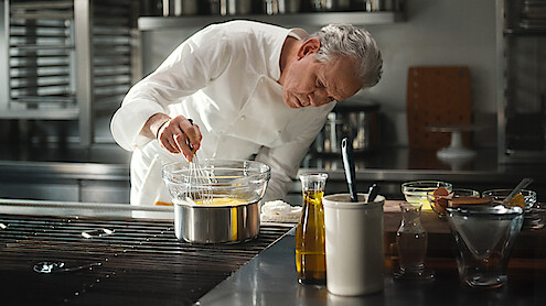 Chef's Table: Legends. Thomas Keller in Chef's Table: Legends. Cr. Courtesy of Netflix © 2025