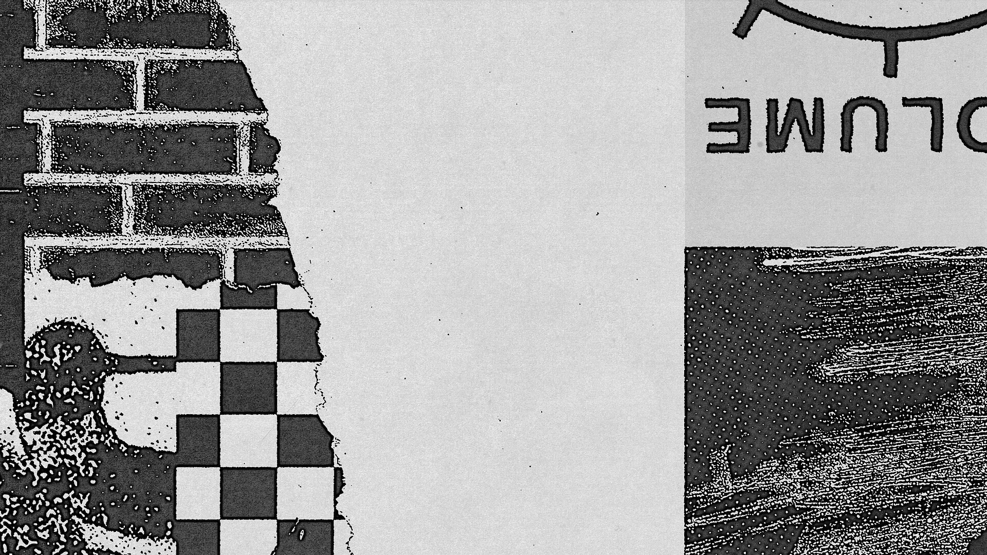 Collage of grunge patterns and textures