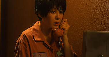 Mask Girl on the phone