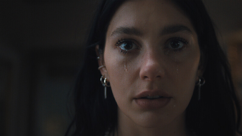 Something Very Bad Is Going to Happen. Camila Morrone as Rachel Harkin in Something Very Bad Is Going to Happen. Cr. Courtesy of Netflix © 2026