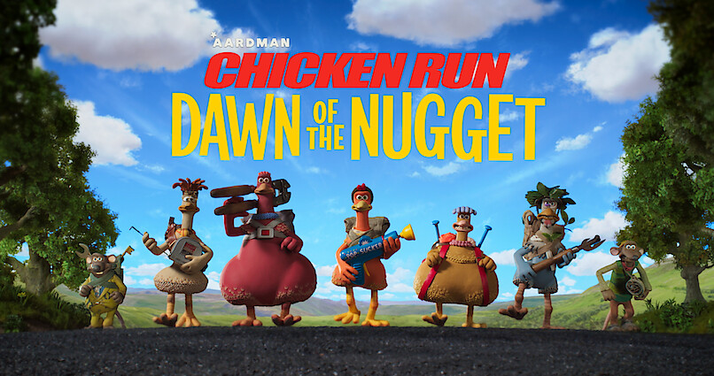 A scene from the 'Chicken Run: Dawn of the Nugget' teaser.