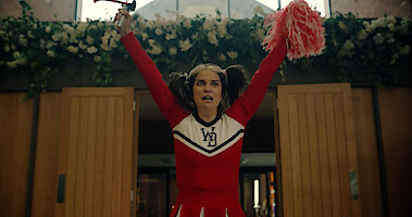 Annie Murphy as Central Joan in Black Mirror
