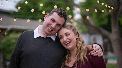 David and Abbey in 'Love on the Spectrum' U.S. Season 2