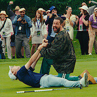 Adam Sandler as Happy Gilmore in 'Happy Gilmore 2'