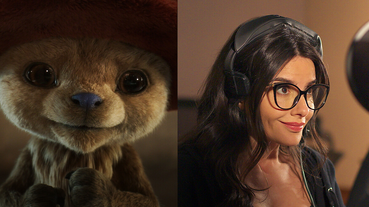 Tony Tony Chopper and the voice actress, Mikaela Hoover, in 'ONE PIECE' Season 2.