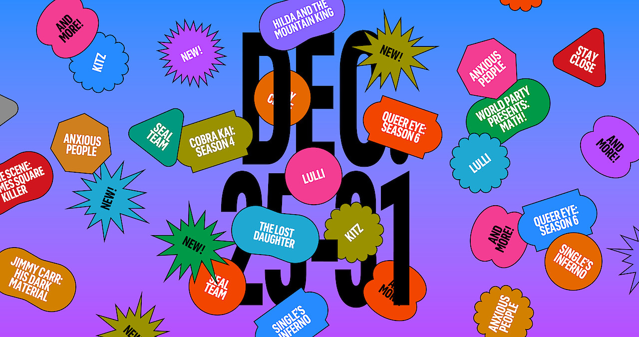 New Releases To Stream While You Count Down To 2022
