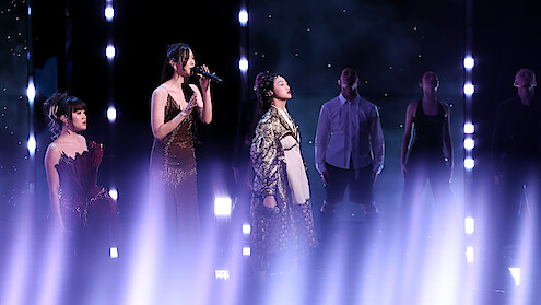 KPop Demon Hunters 'Golden' performed on stage at the BAFTA Awards 2026