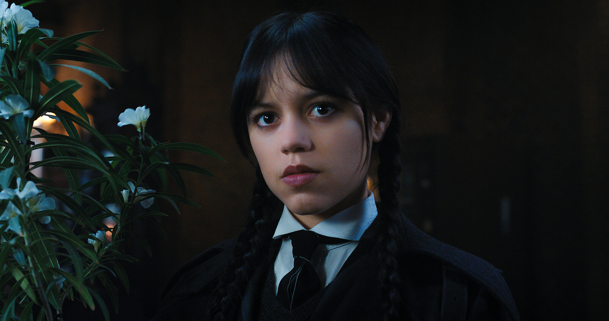 How to get the Wednesday Addams make-up look