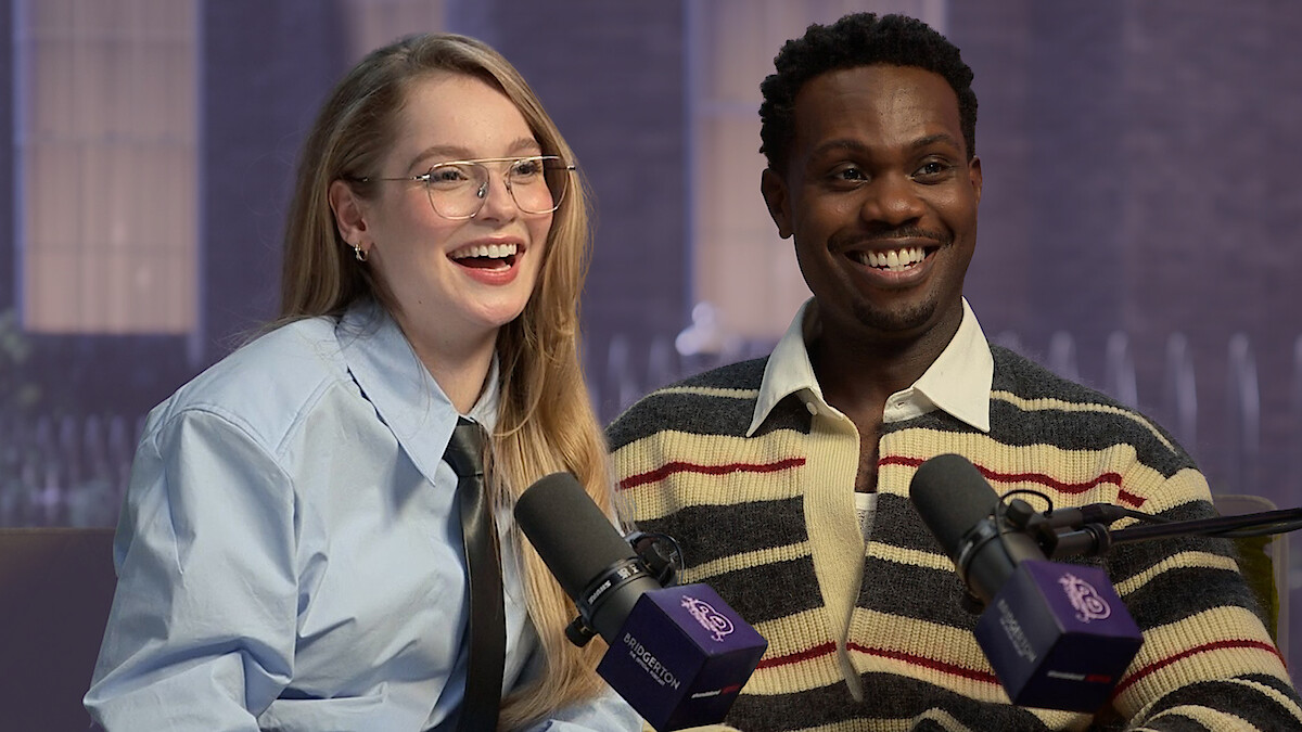 Bridgerton S4 mid-form: Hannah Dodd and Victor Alli