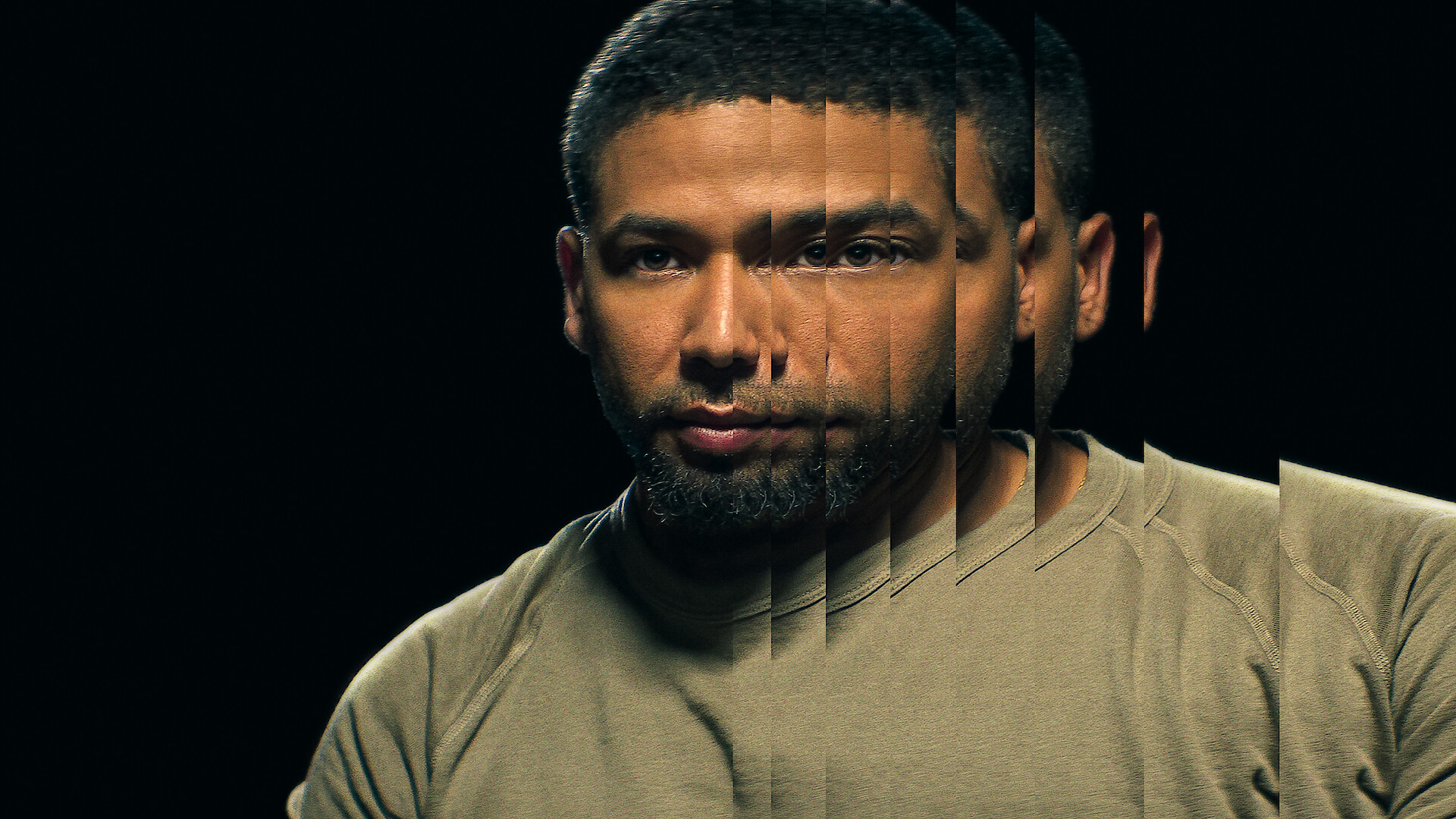 The Truth About Jussie Smollett? - A series of photos of Jussie Smollet layered on top of each other 