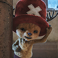 Tony Tony Chopper smiles and waves in 'ONE PIECE' Season 2.