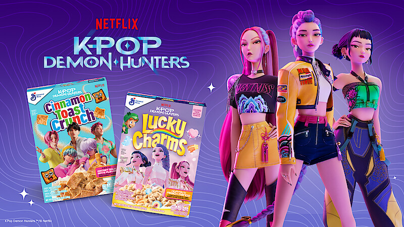 KPop Demon Hunters Releases HUNTR/X Peach Mango Lucky Charms and