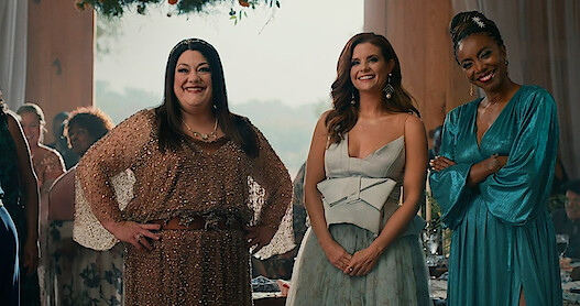 The cast of Sweet Magnolias in Season 3