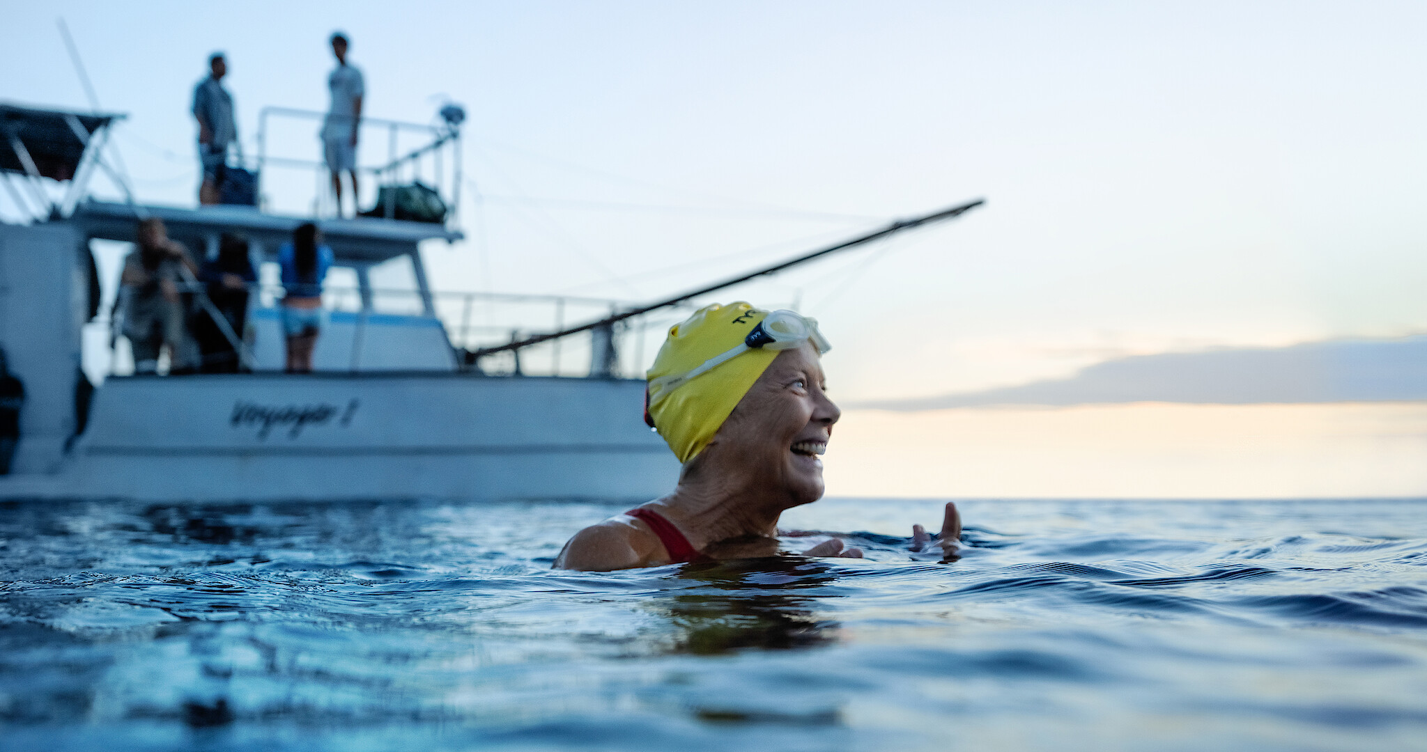 NYAD' Drops Release Date: See First Photos of Annette Bening as Diana Nyad  - Netflix Tudum