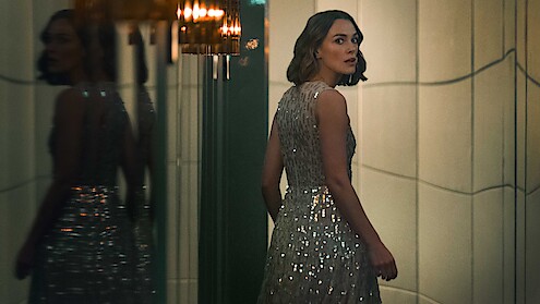 Keira Knightley as Lo in 'The Woman in Cabin 10.'