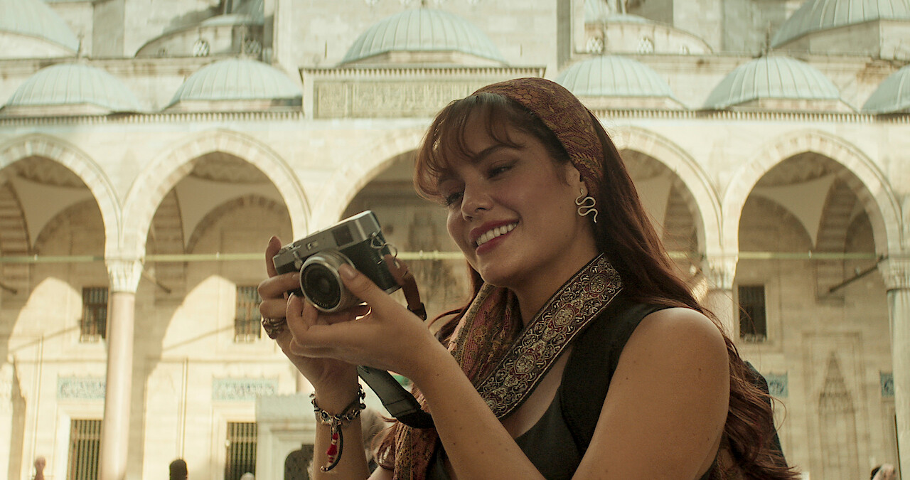 Ana Lucía Domínguez in a still image from 'The Marked Heart' Season 2