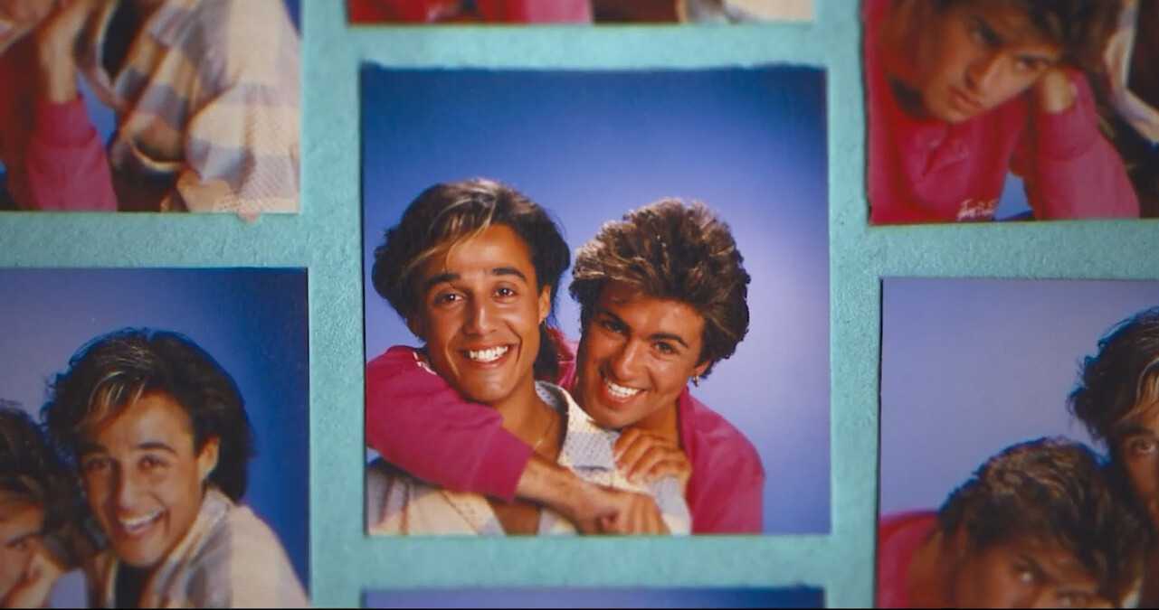 Andrew Ridgeley and George Michael of Wham!